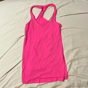 Pink Lululemon Tank